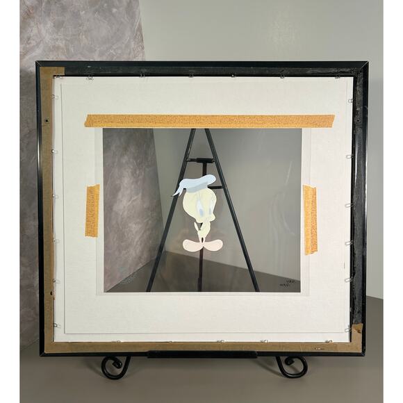 Warner Brothers Animation Art 1992 Sericel LTD Ed Anchors Away Tweety Mounted - Picture 6 of 8